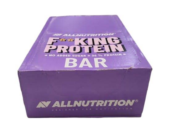 Allnutrition Fitking Protein Bar, Cookie Cream - 15 x 55g