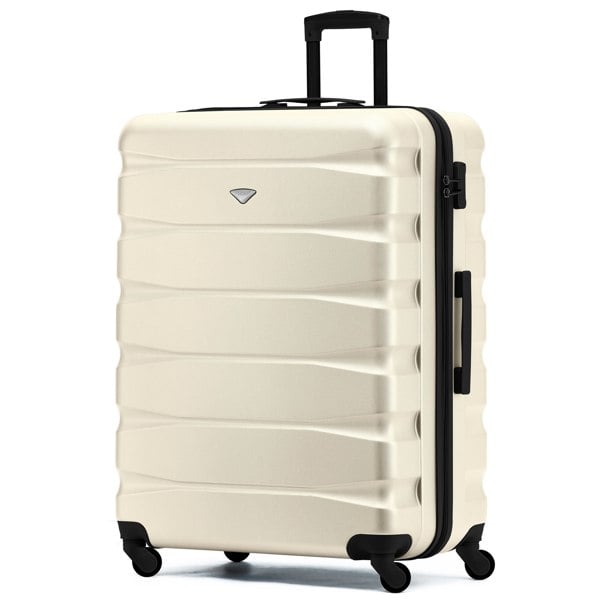 Flight Knight 29" Large Suitcase Check-in Hold Luggage Hard Shell 4 Wheels TSA Lock