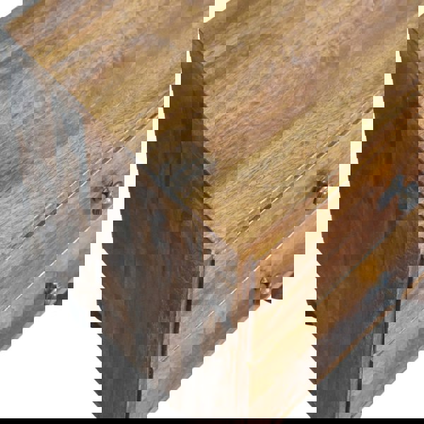 Artisan Furniture Solid Wood Tula 2 Drawer Chestnut Nightstand