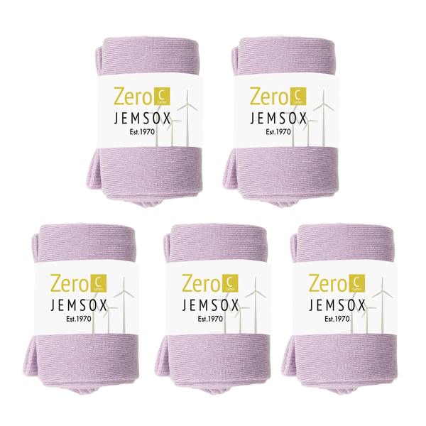 Jemsox Luxury Socks Multipack 3 Pairs / 5-Pairs Lavender Purple Plain Colour Men's Crew Socks Size 7-12