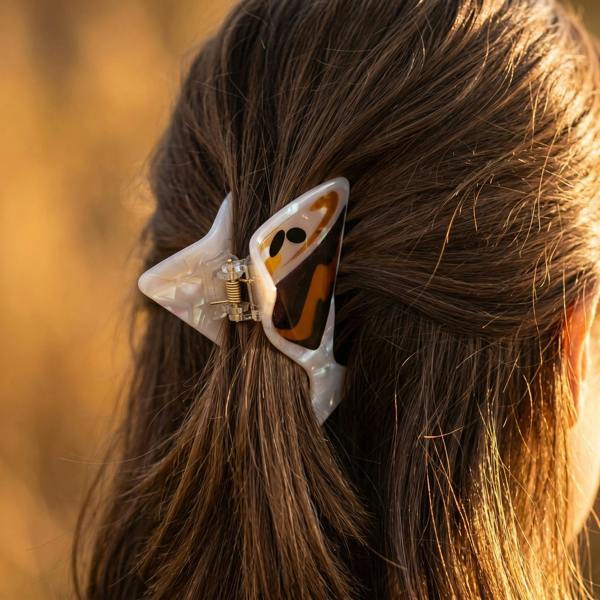Gold Trip Espresso Martini Claw Clip