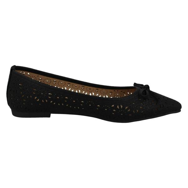 Spot On Ladies Spot On Ballerina Flat Shoes F80460