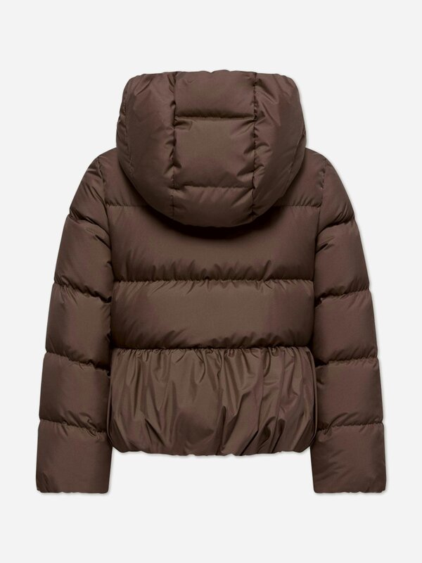 Moncler Enfant Girls Down Padded Elizaveta Jacket in Brown