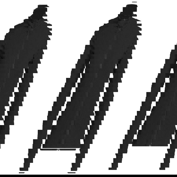 Adidas Womens/Ladies Performance Textured Full Zip Jacket - Black - 