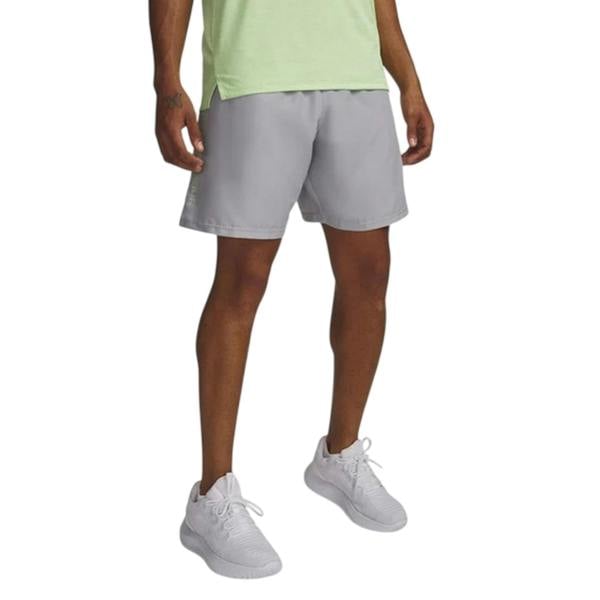 Under Armour Mens Wordmarks Woven Tech Shorts - Grey - 