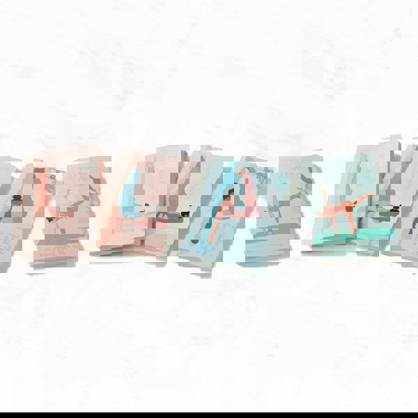 Myga Yoga Pose Cards – 70 Illustrated Yoga & Affirmation Cards