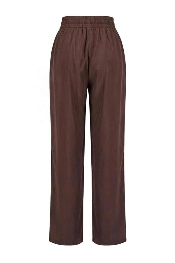 2-Piece Sleeveless Blouse and Wide Leg Trousers Co-ord