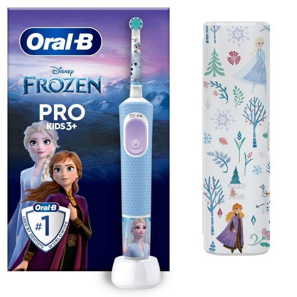 Oral-B Pro Kids Frozen Electric Toothbrush Designed By Braun - Blue