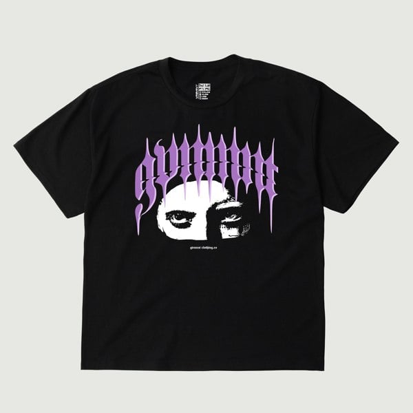 Face Off Tee - Black - GVNMNT Clothing Co European streetwear.