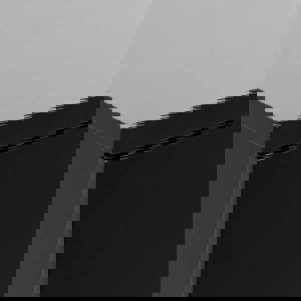 Furniture To Go Avignon Square Bedside Table with 1 Drawer in Black