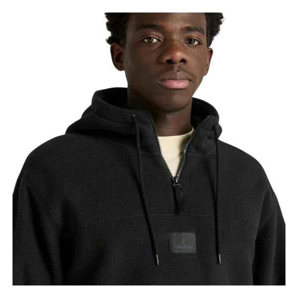 Timberland Mens Regular Long-Sleeved Hoodie - Black - 