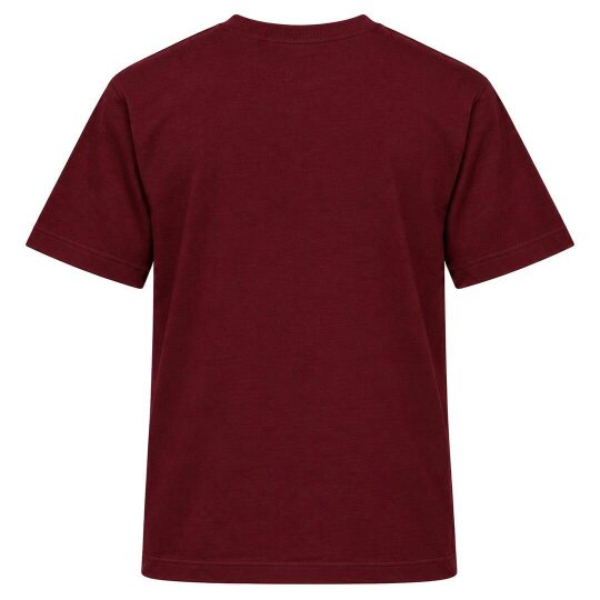 By Lanvin Central Logo Burgundy T-Shirt