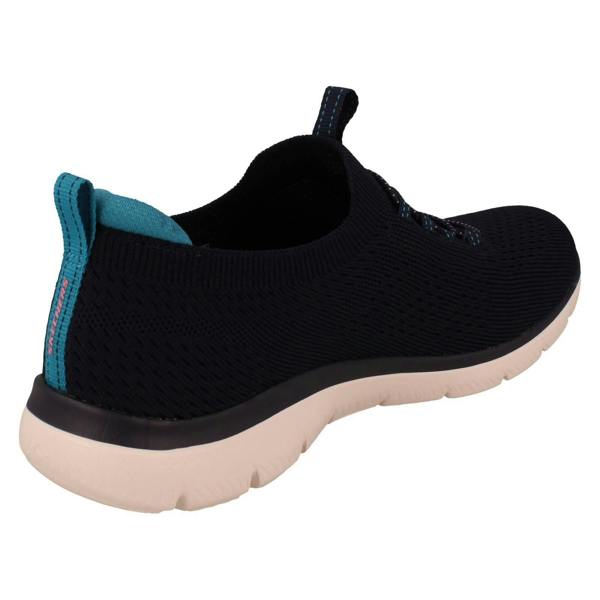 Skechers Ladies Skechers Vegan Slip On Memory Foam Trainers Top Player 150116