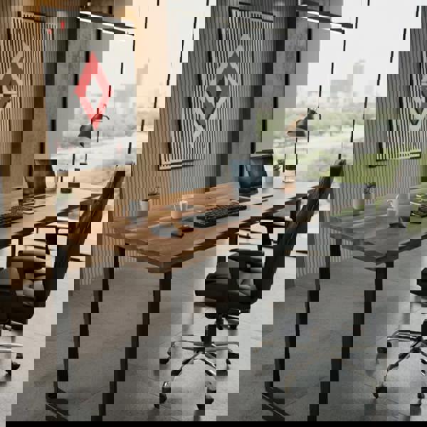 TRL Furniture Luxury Walnut Office Desk