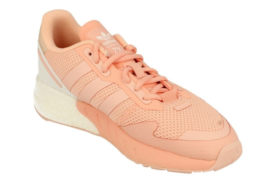 Adidas Originals Zx 1K Boost Womens Sneakers H69038 - White Orange H69038 - Photo 3