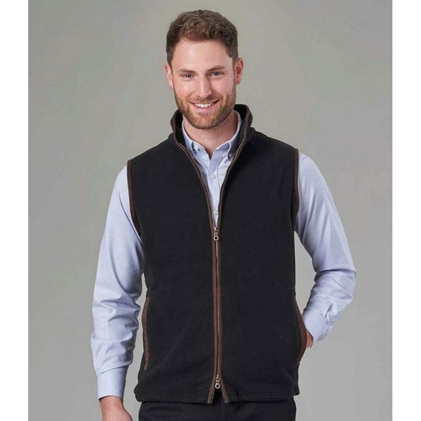 Brook Taverner Unisex Adult Cincinatti Fleece Gilet - Navy