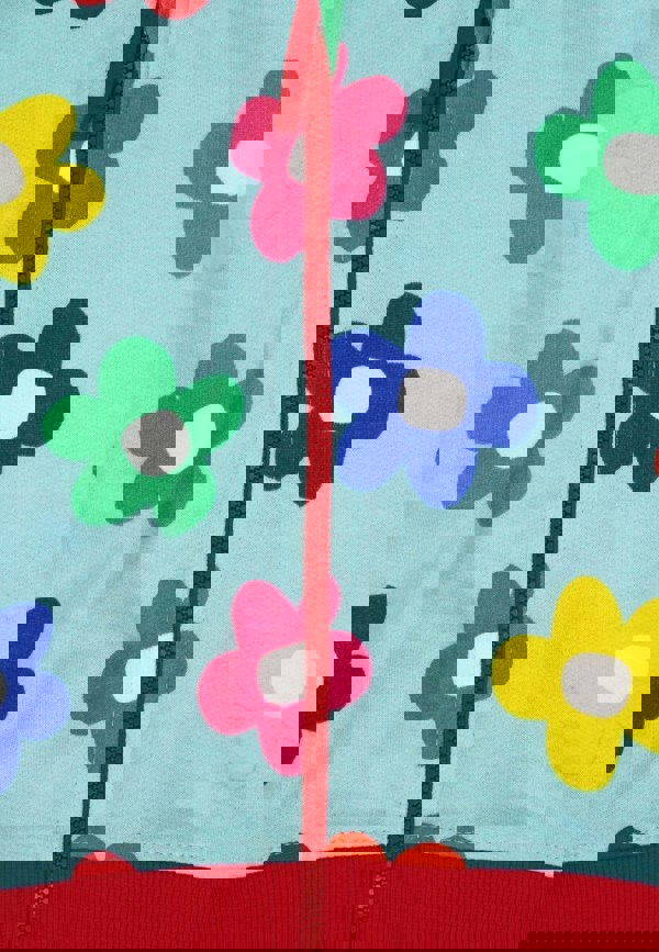 Organic Rainbow Bloom Print Hoodie - Toby Tiger