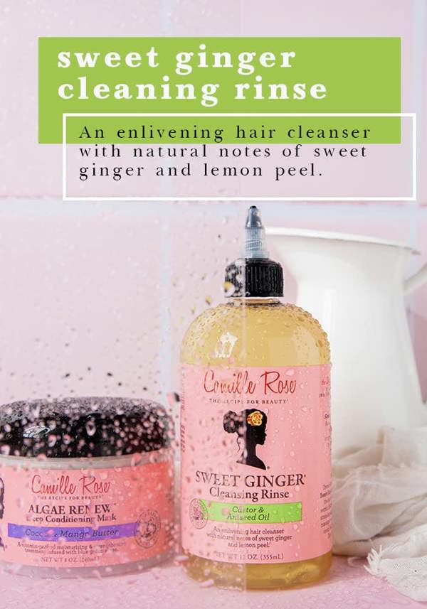 Moisturizing cleansing rinse for natural hair