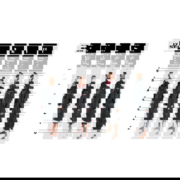 Camouflage grey Dryrobe Advance Long Sleeve robe with synthetic lambswool lining