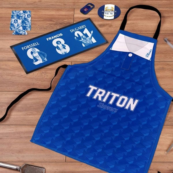 BritishmadeGifts Birmingham Football Fan - Retro Bar Box - The Perfect Time Capsule Gift Box for Football Lovers