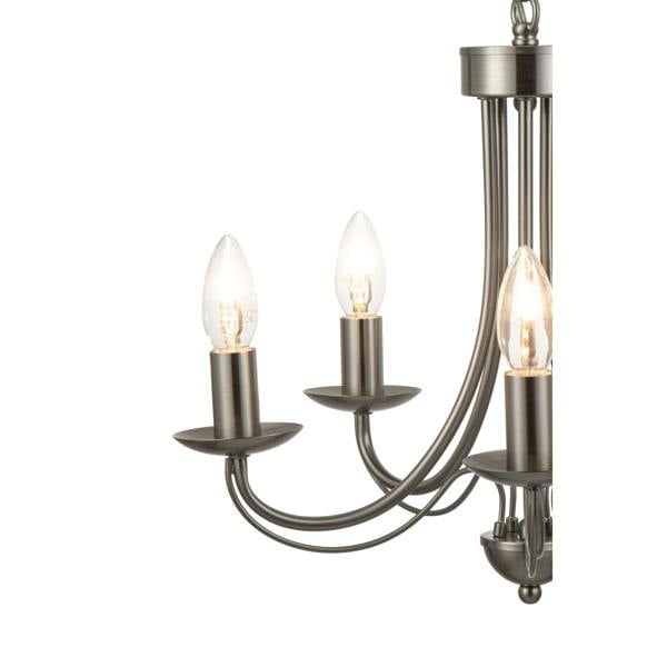 COSYLYTE Elmore 5 Light Traditional Metal Pendant Light