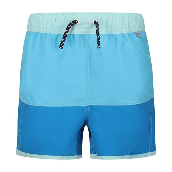 Regatta Childrens/Kids Sergio Swim Shorts - Aquarius/Indigo Blue
