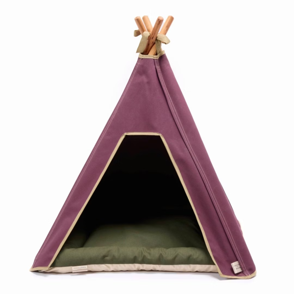 Pooch and Paws Teepee & Dog Mat Combination Set