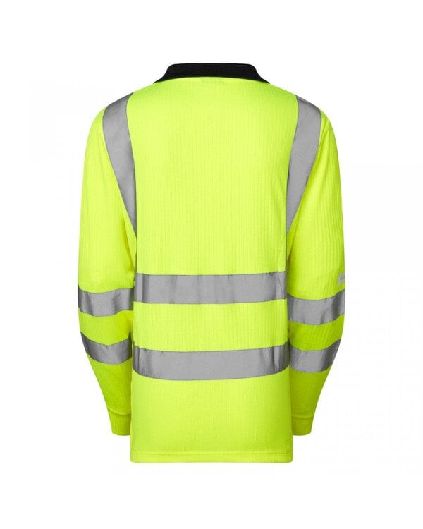 Leo Workwear Beaford Long Sleeve Polo Shirt