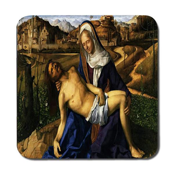 Benjamin Tate Design Pieta Mary And Jesus Placemats And Coaster Set Wall Art