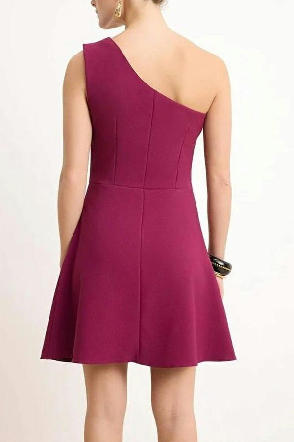 WOVCOR Mini Stretchy Woven Dress