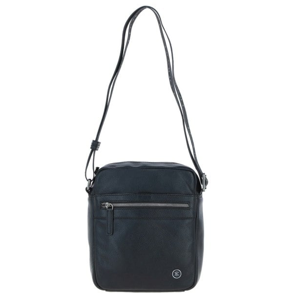 'Crossflow' Real Leather Crossbody Bag: 64405