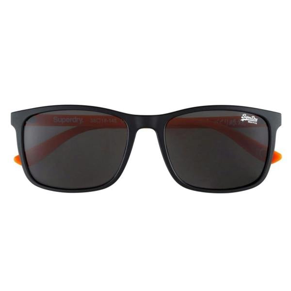 Superdry Sunglasses SDS Hacienda 104 Black Inside Orange Dark Grey