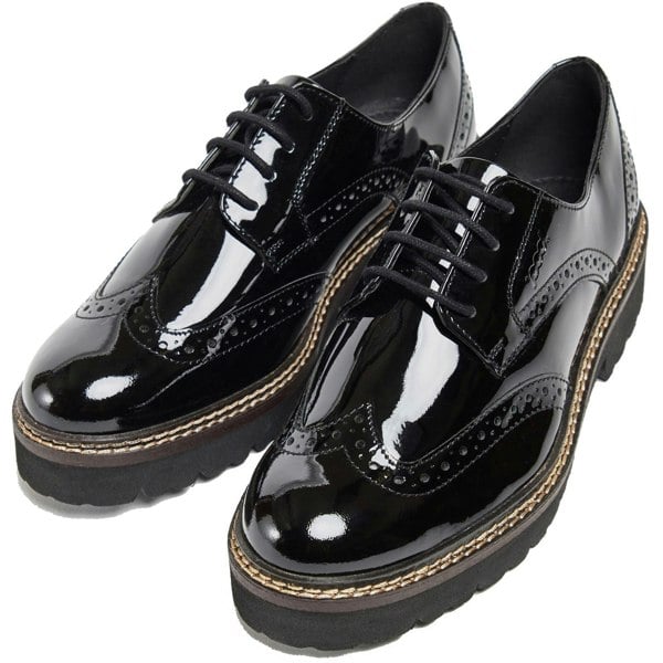 Pod Kortney Brogues Women's - Black Patent