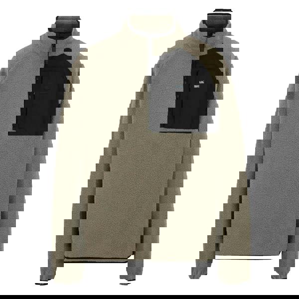 Regatta Mens Frankie Borg Fleece Jacket - Golden Sand - 