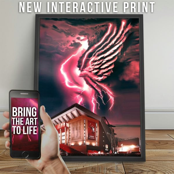 NotNiceThings Liverpool FC Poster - Augmented Reality Art