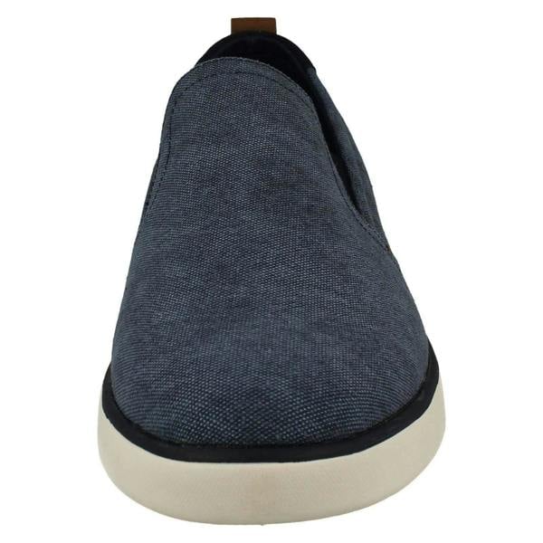 Hush Puppies Mens Hush Puppies Lightweight Canvas Shoes Danny Slip On