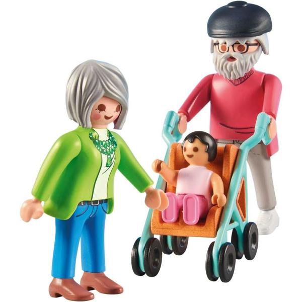 Playmobil Grandparents with Baby - 71613 Playset