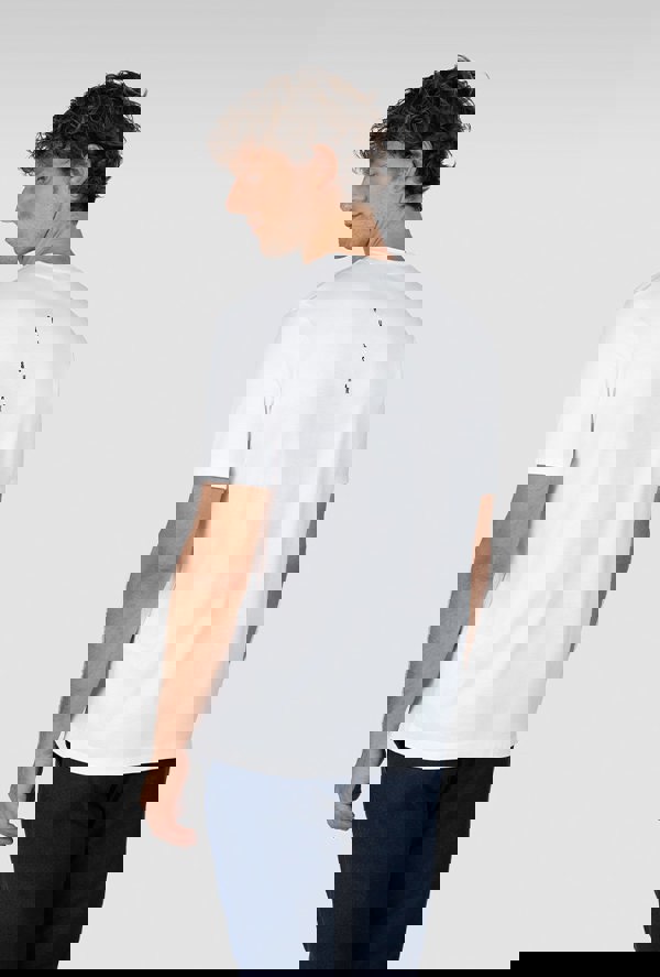 Paul & Shark Printed Aqua Touch Cotton T-Shirt