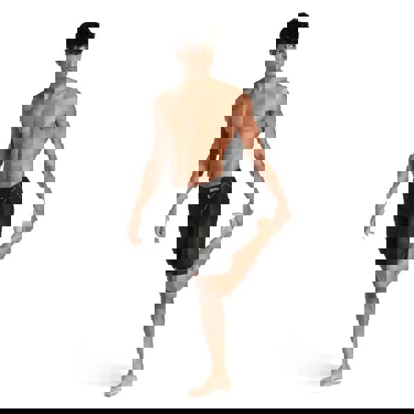 Sleek black Arena Powerskin ST NEXT Jammer speedo trunks with mild compression