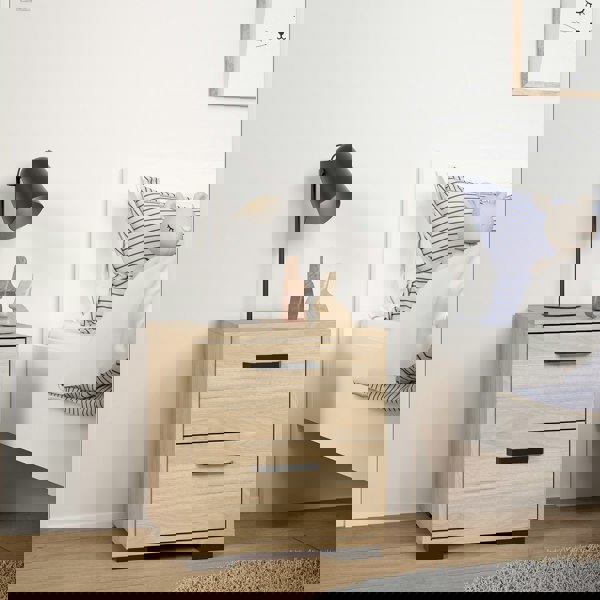 Furniture To Go Sofia Nightstand 2 Drawers Jackson Hickory