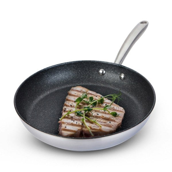 Prestige Scratch Guard Frying Pan Stainless Steel Induction Cookware - 29 cm