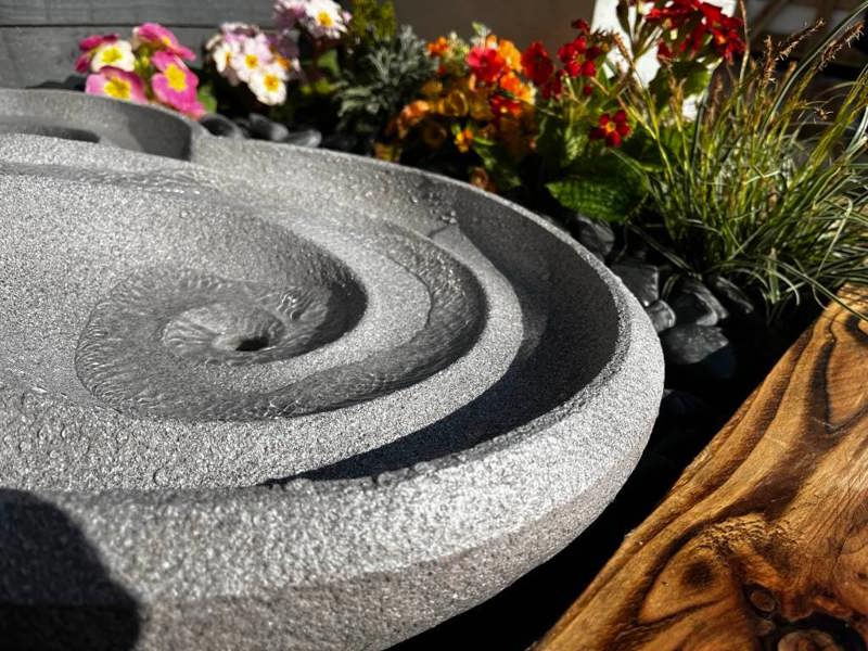 Tranquillity Water Features Dropa Stone Contemporary Water Feature