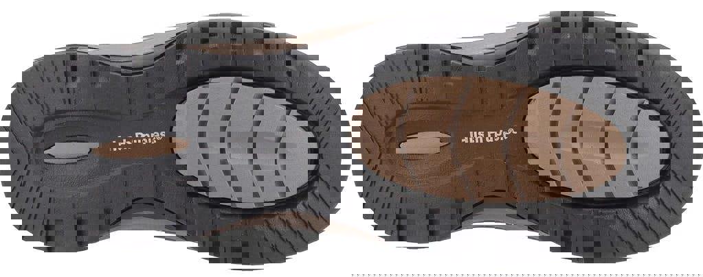 Hush Puppies Casper Mens Touch Fasten Slip On Smart Leather Shoes