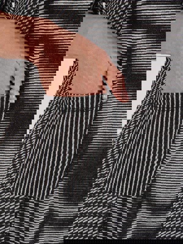 VIZ-A-VIZ Contrast Stipe Top