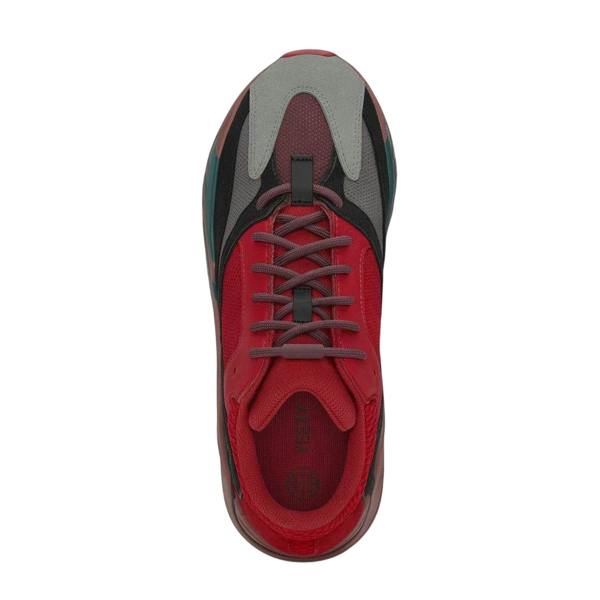 Yeezy Childrens/Kids Boost 700 Leather Trainers - Red - 