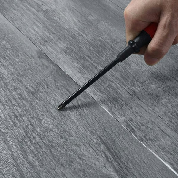 PVC Wooden Self-adhesive Laminate Flooring Planks for Home Decor Living and Home
