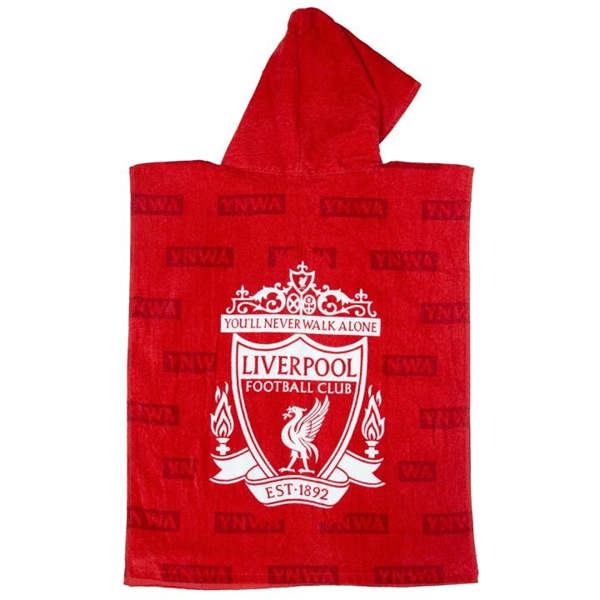 Liverpool FC Towel Poncho, Clothing, Sports, Gift