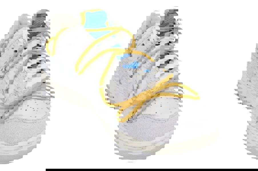 Nike Dunk Low Off X White Mens Trainers Dj0950  102 - Lot 34 Sail Neutral Grey 102 - Photo 3