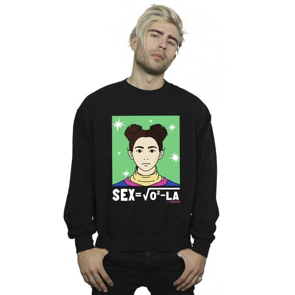 Netflix Mens Sex Education Ola Sex Equation Sweatshirt - Black