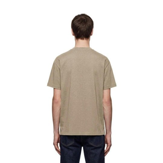 By Lanvin Paris Shield Logo Taupe T-Shirt